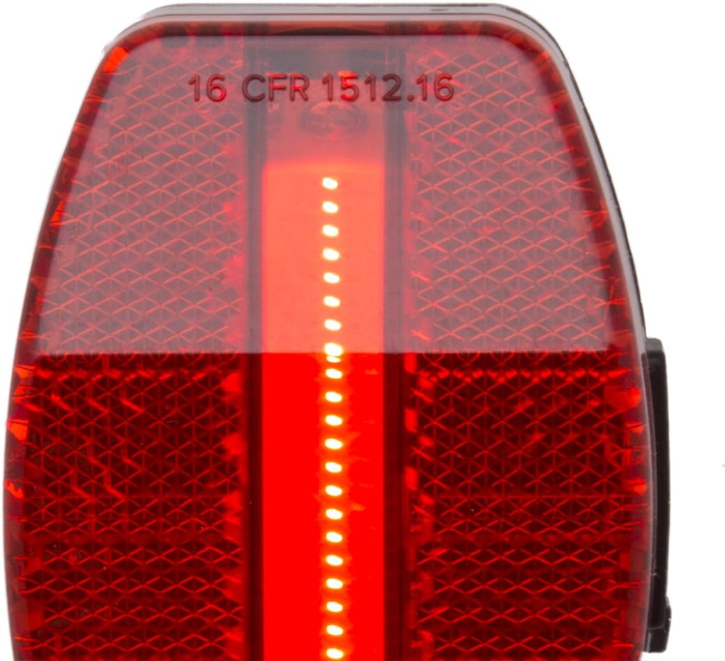 Planet Bike Grateful Red USB Bike Tail Light, Red/Black , 4.5 x 2.25 x 2.75 inches : Sports & Outdoors