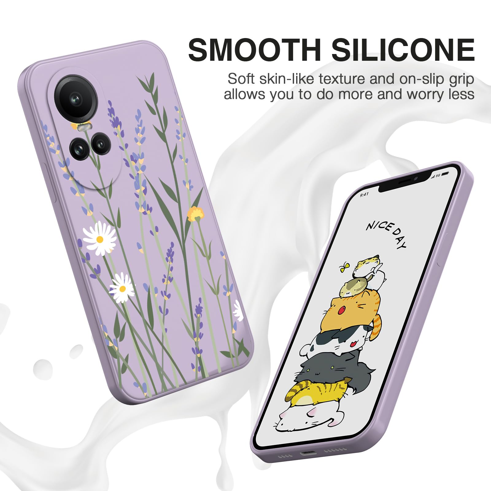 Coque Pour Oppo Reno 10 / 10 Pro 5G - Housse Etui Silicone Gel Fine Film Ecran Transparent Tpu Htdmobiles