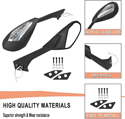 Miniatura 2 de Espejo retrovisor lateral de motocicleta ajustable para Ducati Panigale V2 V4 V4S