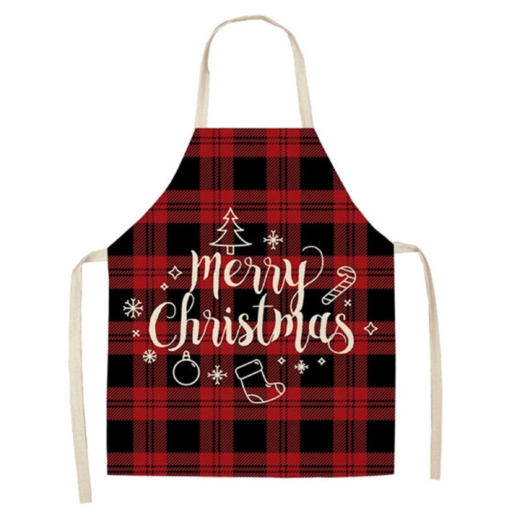 Delantales de Cocina, Delantal Navideño, Delantal Cocina Adultos,Delantal de Cocina de Navidad, Delantal Cocina Adultos, Delantal Navidad Rojo,Delantal Navidad para Cocinero Restaurante Bar Hote