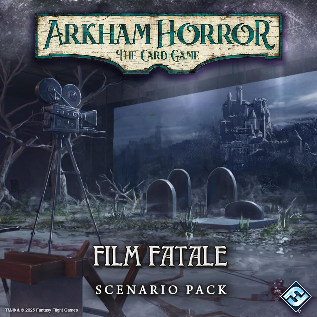 arkham horror card game custom scenarios Amazon.com: Fantasy Flight Games Arkham Horror The Card Game Film Fatale  Scenario Pack