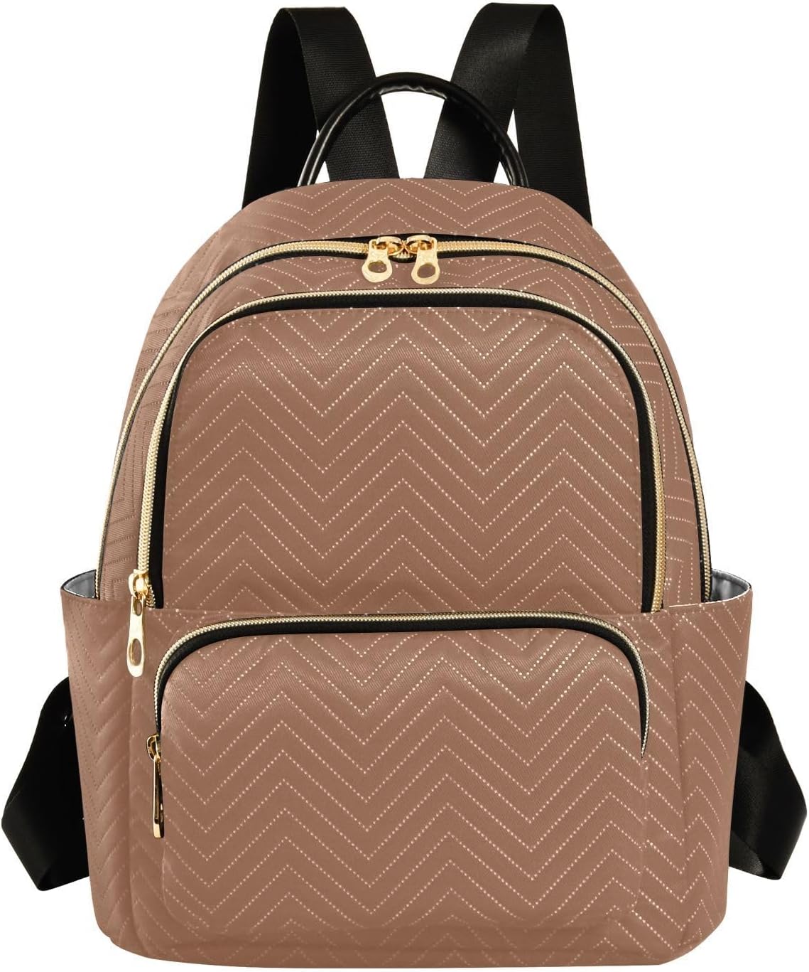 Terracotta Backpack for Women Casual Daypack Lightweight Shoulder Bag Travel Purse Small Backpacks for Work Outdoor Ladies Nurse Trip Gym Travel Essentials Gifts