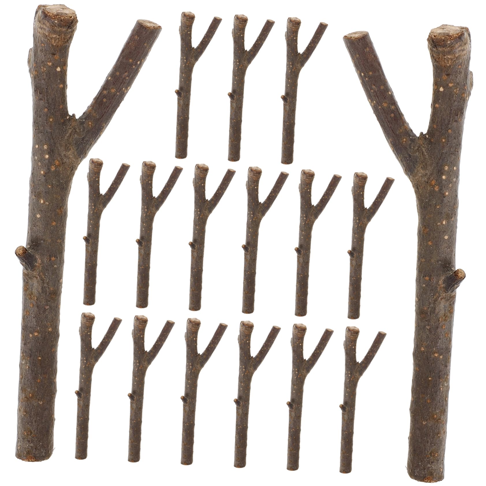 Uonlytech 5 Ensembles Bâtons Naturels Pour Diy Accessoires Artisanaux Pour Décorations Props Photo 20 Pièces * 5