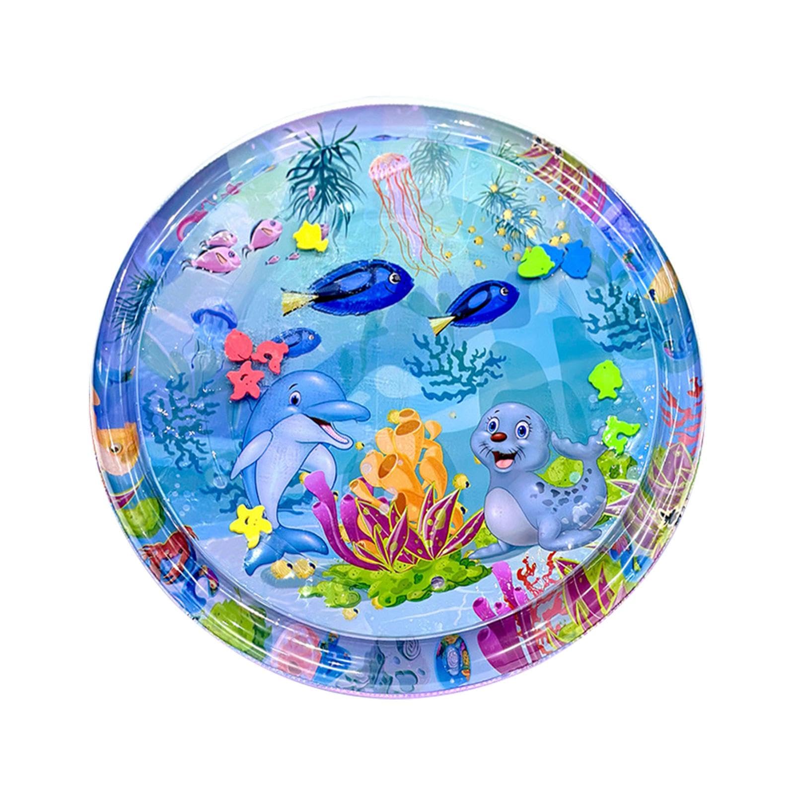 Wpsagek Water Sensory Mat For Cat, Water Sensory Mat For Pet, Thickened Water Sensor Mat, Summer Sensor Water Sensing Playmat Interactive Cat Toy