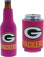 Vista 109 de Soporte aislante para latas y botellas de fútbol americano enfriador de bebidas Huggie (Nueva Orleans (Saints) - Negro)