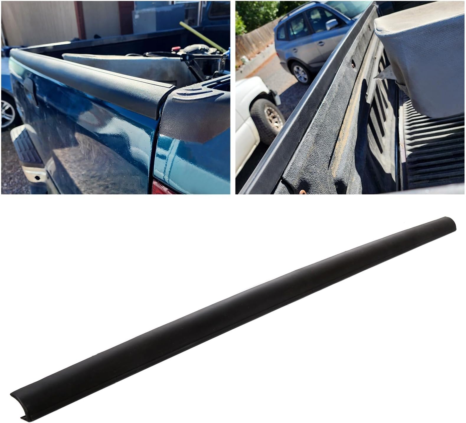 Tailgate Cap Protector Cover Compatible with 1997-2003 Ford F150 Styleside & 2004 Ford F150 Heritage &1999-2007 F250 F350 F450 Replacement for FO1904103