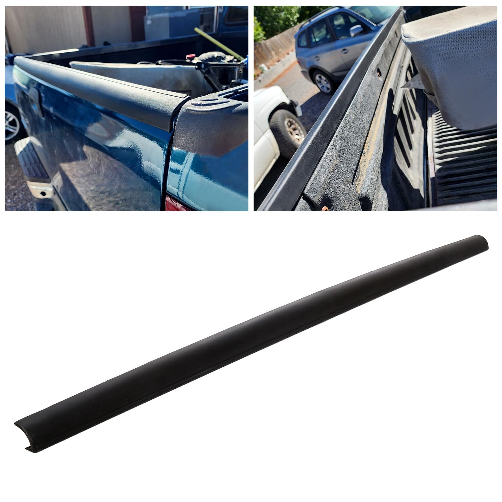 Tailgate Cap Protector Cover Compatible with 1997-2003 Ford F150 Styleside & 2004 Ford F150 Heritage &1999-2007 F250 F350 F450 Replacement for FO1904103