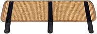 Vista 7 de Navaris Rascador de patas de mesa para gatos, protector de sisal para patas de muebles, protección contra arañazos con correas envolventes de 23 5/8