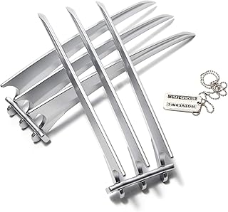 Wolverine Claws Real X-Men Wolverine Claws Adult Wolverine Claws Plastic Wolverine Claws Toy Silver