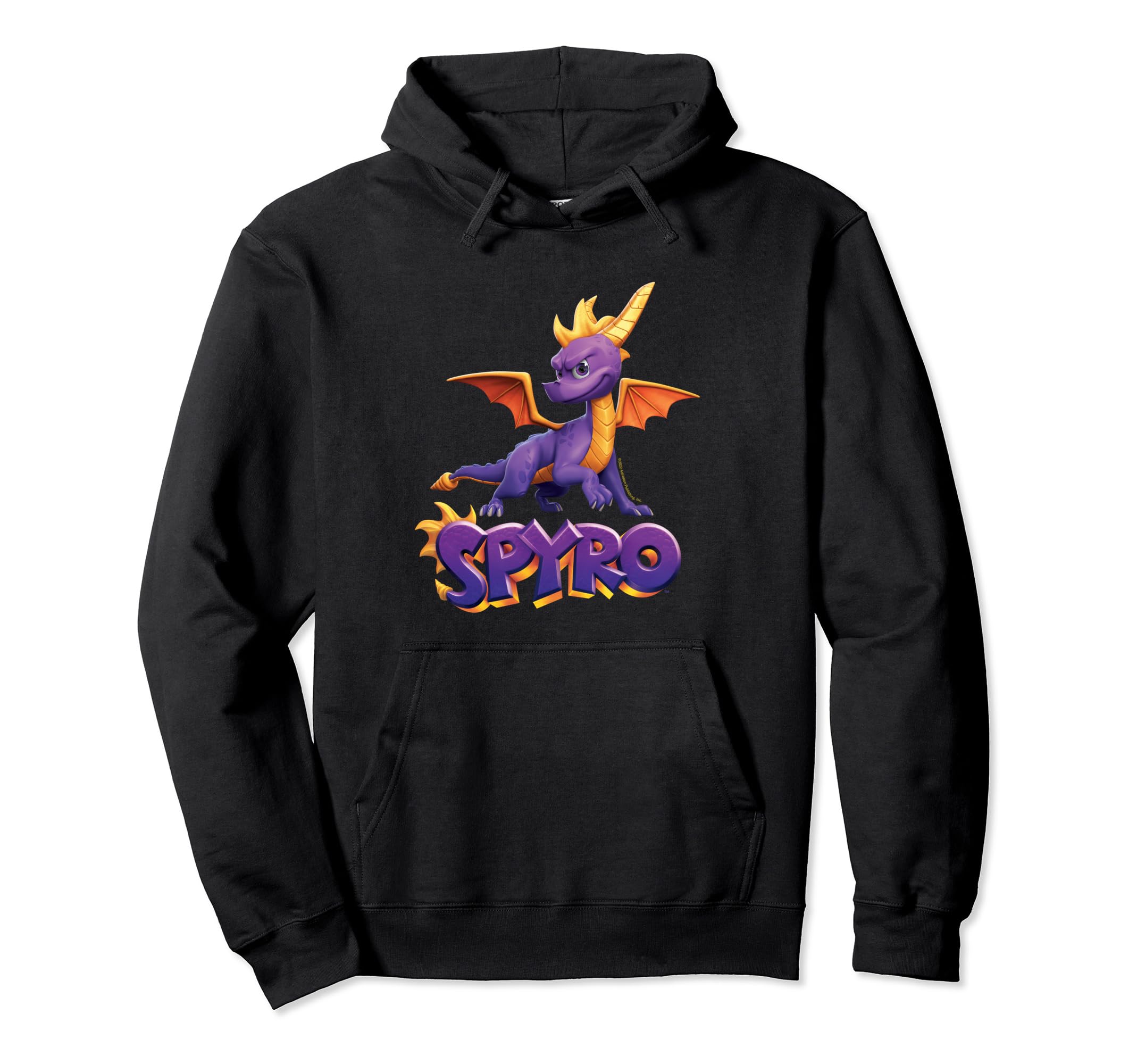 Spyro - Pose and Logo Pullover Hoodie