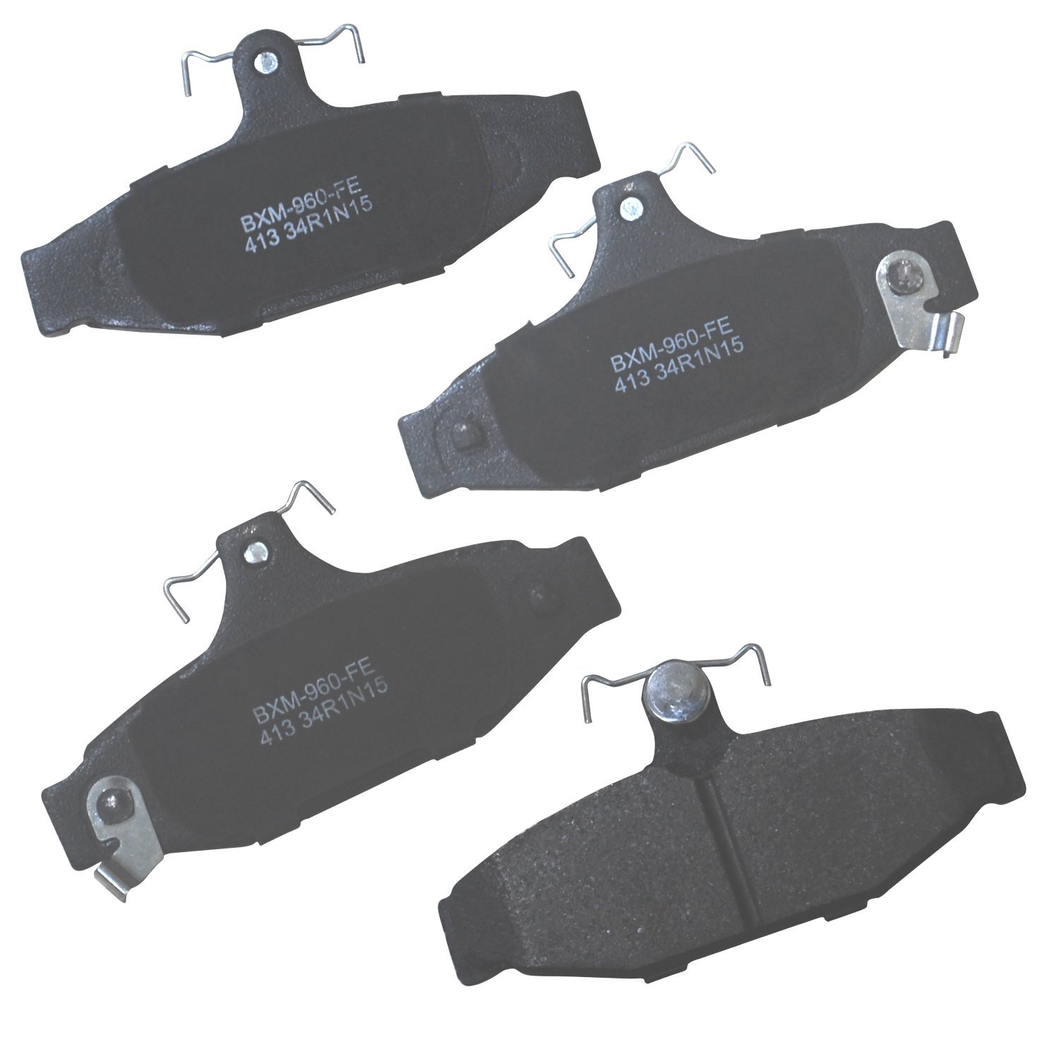 Bendix Premium SBM413 Semi-Metallic Rear Brake Pads for Chevrolet Camaro 1997-1988, Pontiac Firebird 1997-1988, Shelby Series 1 2000-1999