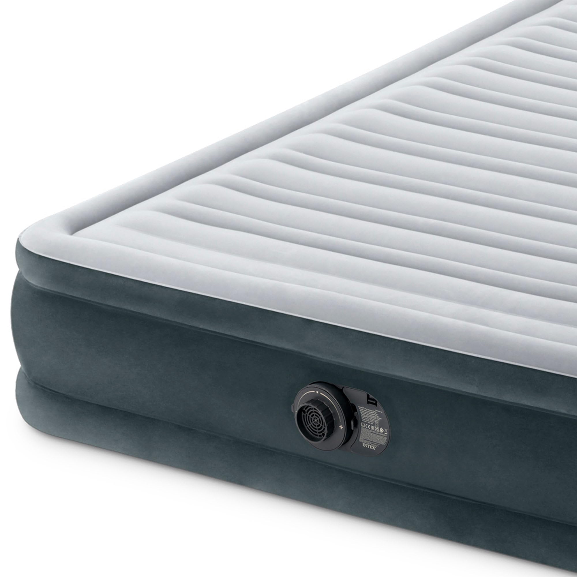 Intex Queen Comfort-Plüsch Luftbett mit Fiber-Tech RP, aufgeblasene Größe: 152 cm x 203 cm x 33 cm (67770ND)