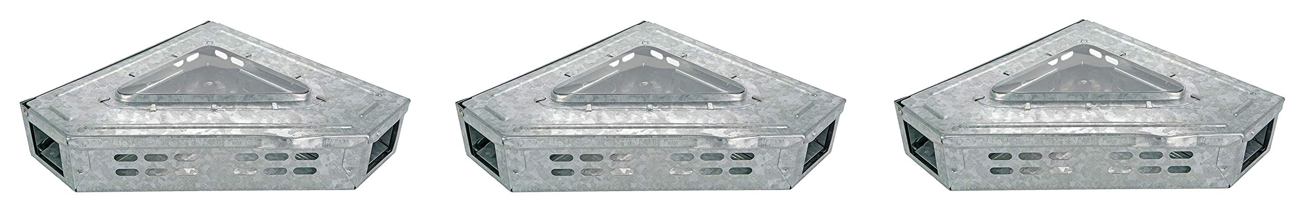 iTrap Southern Homewares Humane Multi-Catch Mouse Trap Repeater Corner Unit (3-(Pack))