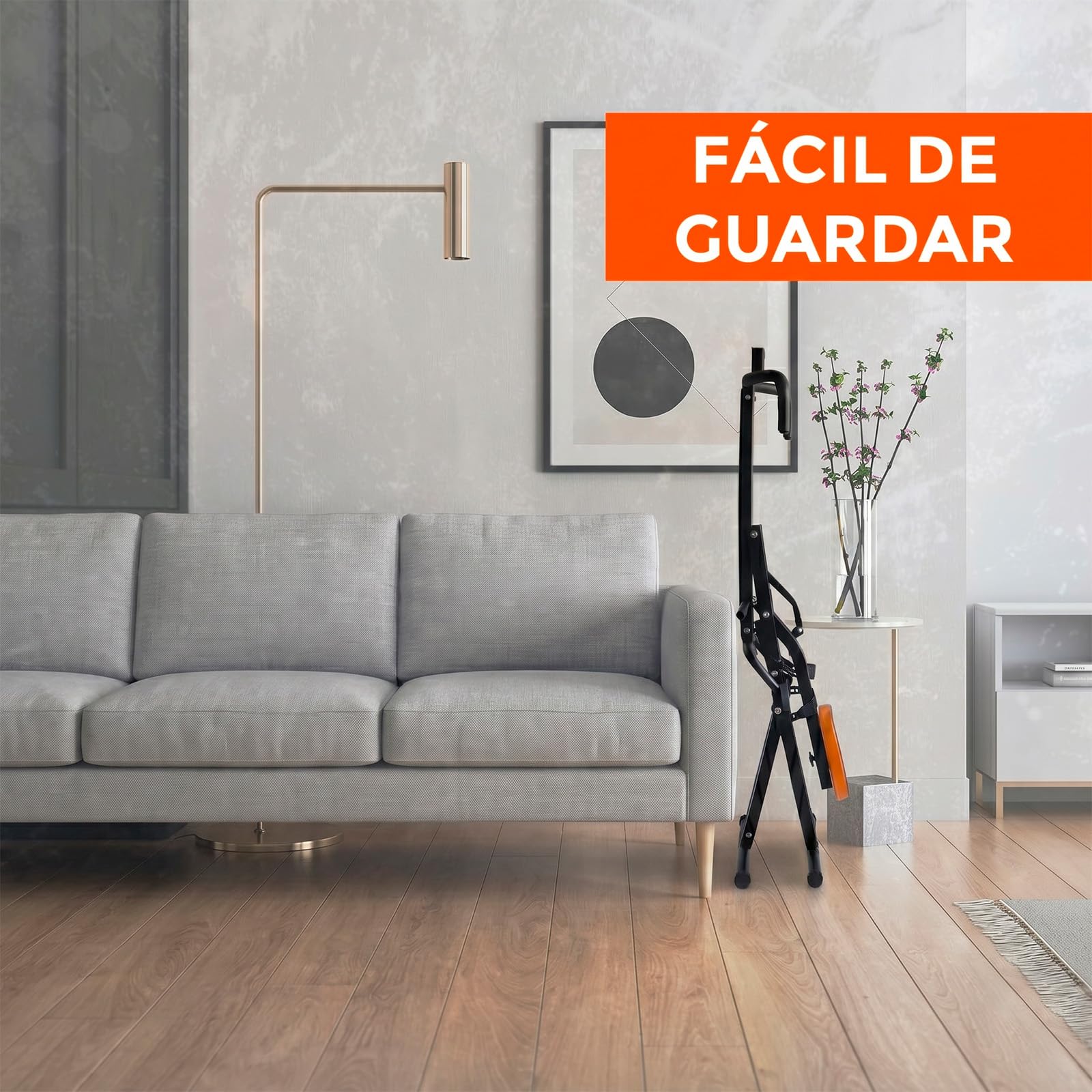 Total Fit Crunch Con Display, Banco de Musculación Con Panel de Control, Intensidad Personalizable, Banco Plegable, Gimnasia en Casa, Entrenamiento Fitness Completo