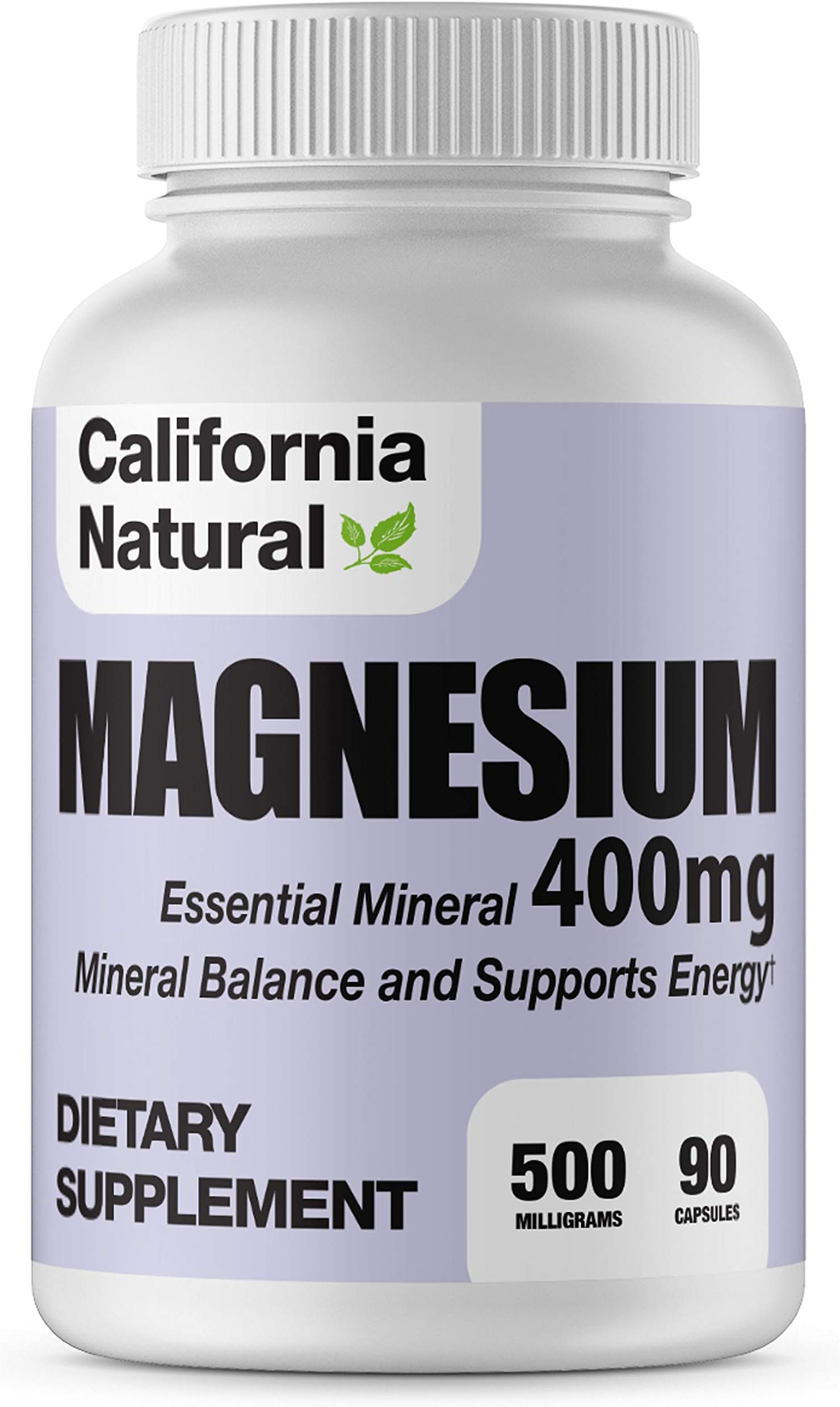 Magnesium 400 California Natural Powerful Magnesium