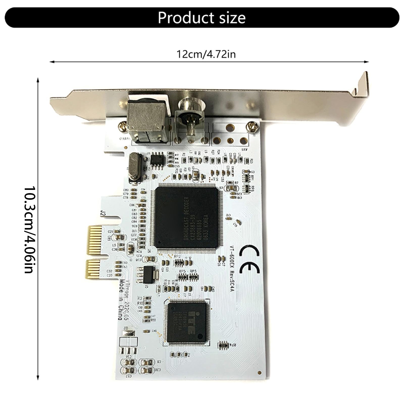 Tarjeta de expansión PCIE Plug And Play, tarjeta de captura de video para adquisición de vídeo y adquisición de imágenes, accesorio de expansión PCIE