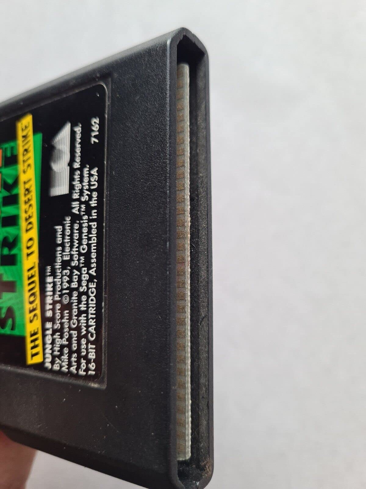 Jeu Vidéo Jungle Strike Pour Sega MegaDrive Genesis - Version PAL Europe - Année 1992 - État Correct