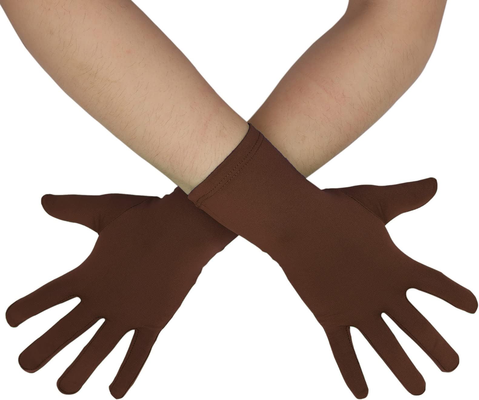 Sheface Men's and Women's Wrist Spandex Gloves Stretchy Costume Gloves Banquet Party Wedding Gloves