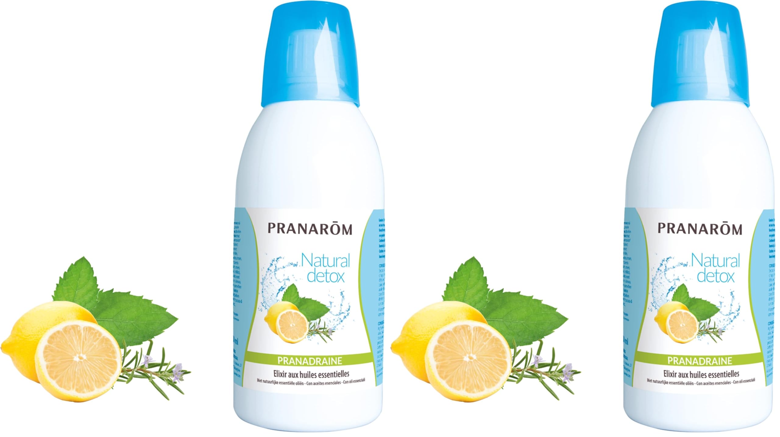 Pranadraine Détox Naturelle contre les ballonnements élixir de drainage 500 ml