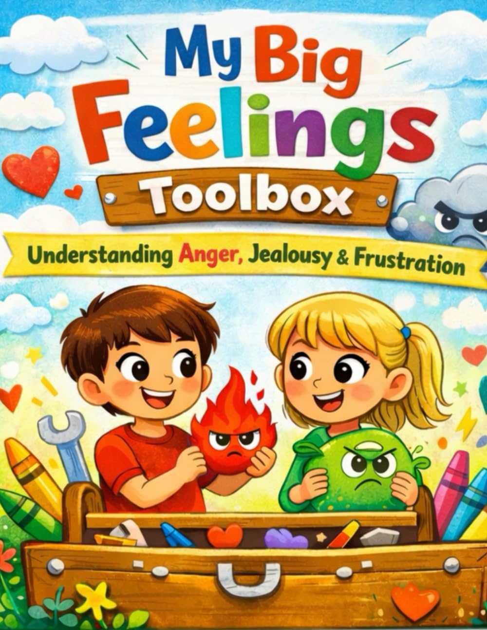 My Big Feelings Toolbox: Understanding Anger, Jealously and Frustration for kids age 4-7