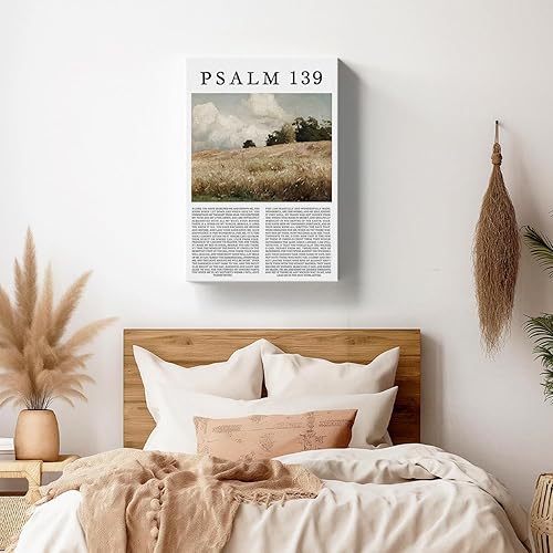 Vista 222 de Arte de pared de acuarela de Jesús, pintura en lienzo cristiano, imágenes de las Escrituras, decoración de pared, póster con versículos bíblicos