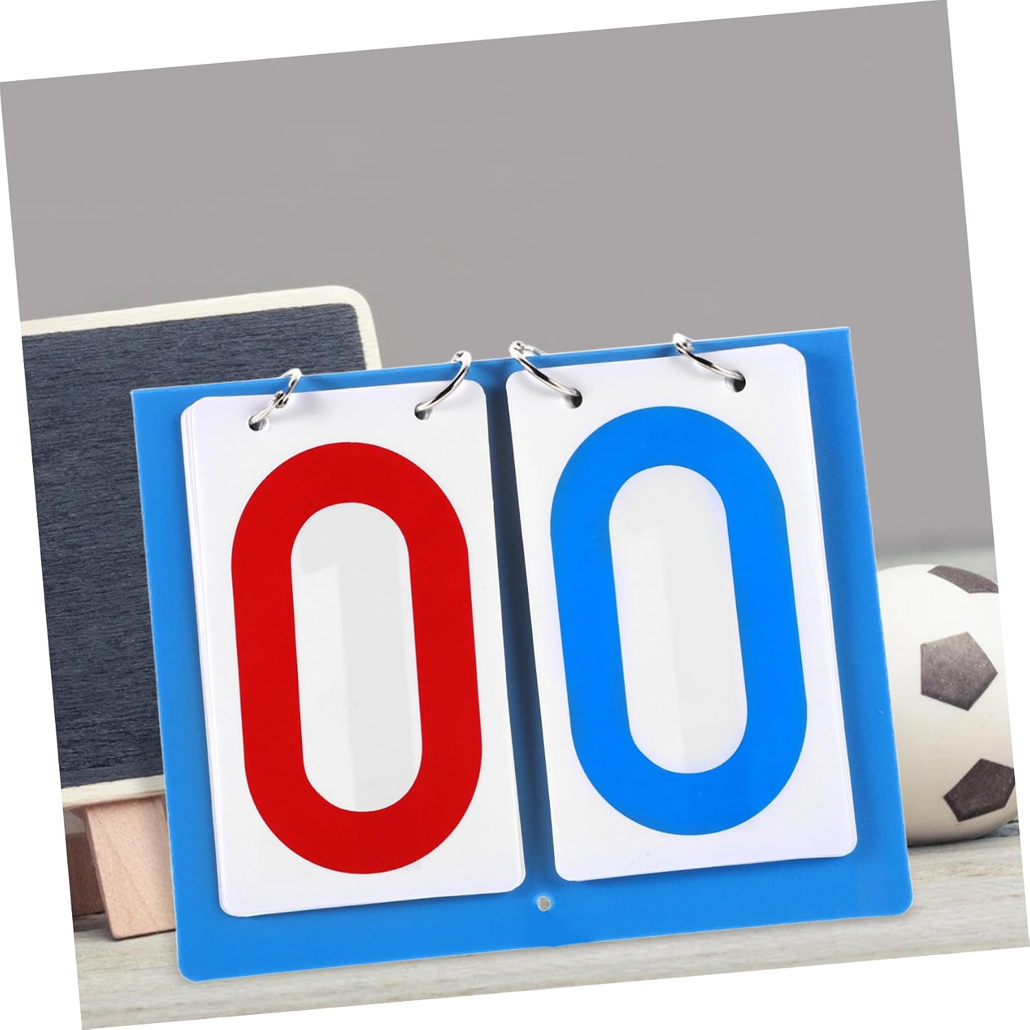 BESPORTBLE Tabletop Flip Sports Scoreboard Portable Counter for Basketball Table Tennis Football Baseball and Volleyball Durable Plastic with High Readability for Easy