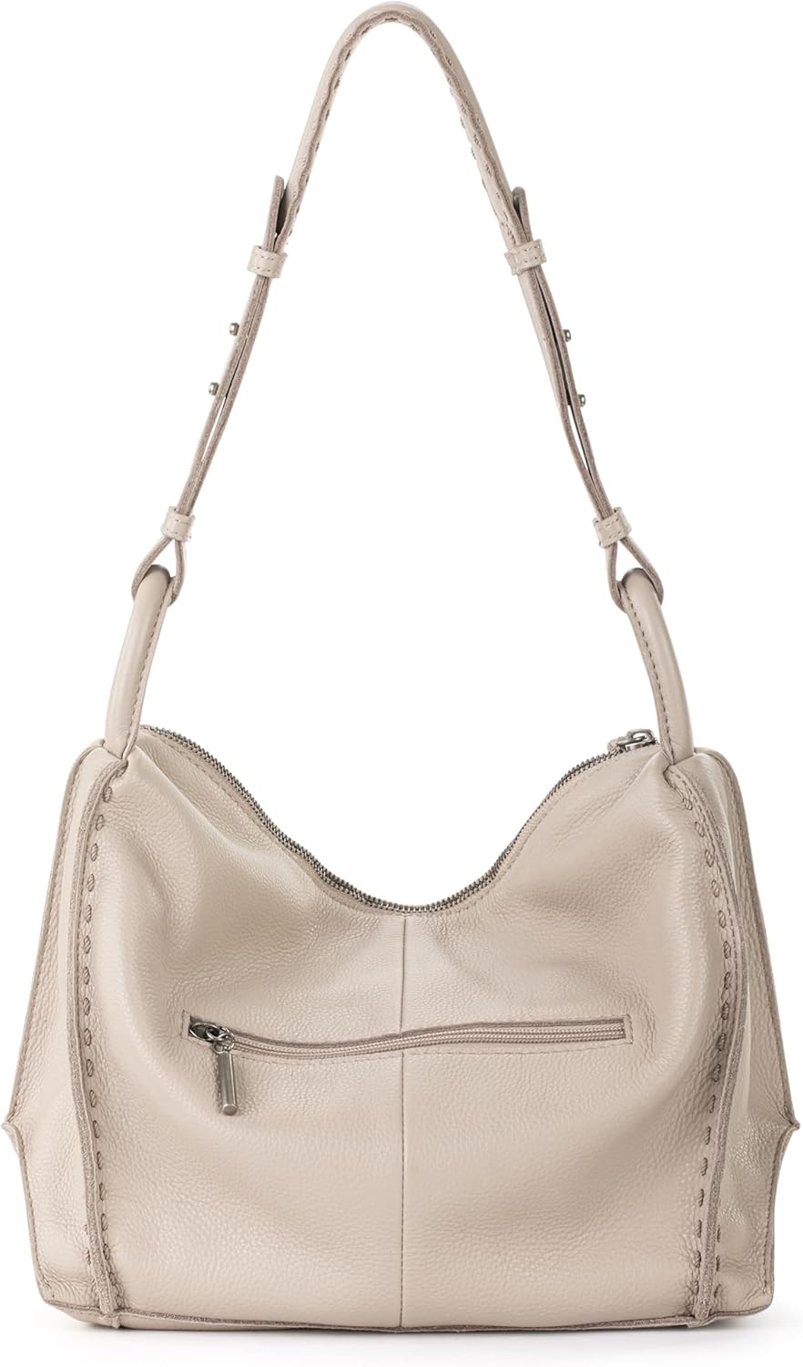 The Sak Los Feliz Hobo Purse - Premium Large Leather Women's Handbag for Everyday & Travel - Durable Purse With Zipper Pocket - Image 4