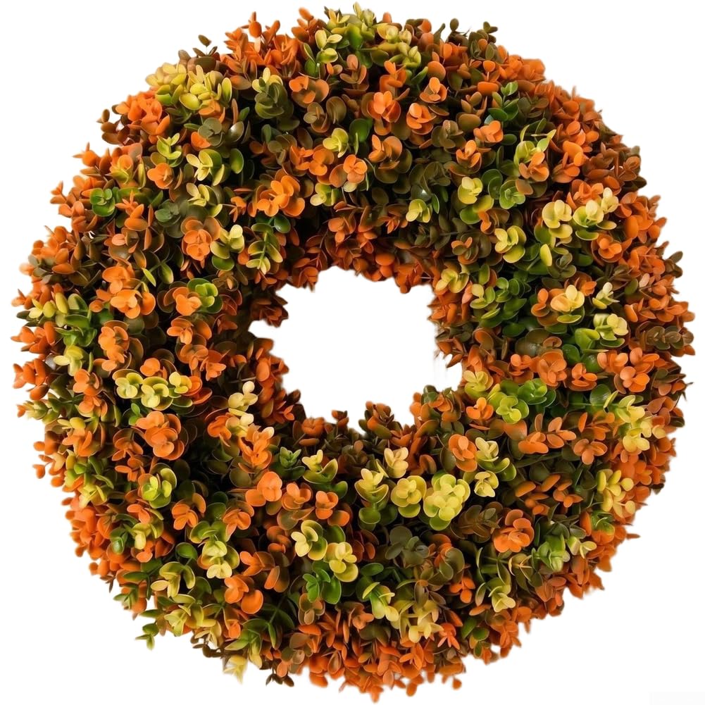 Couronne Artificielle 50cm pour feuilles Eucalyptus Couronne(60cm)