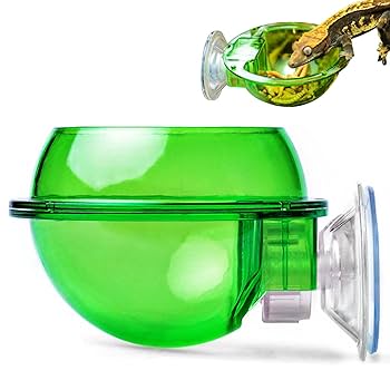 Amazon | PAVIKE 爬虫類 餌入れ 爬虫類 フィーダー 爬虫類給餌