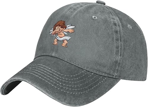 MULIHU Tap Angel Baseball Cap for Men Women Hats Cotton Trucker Caps Adjustable Dad Hat