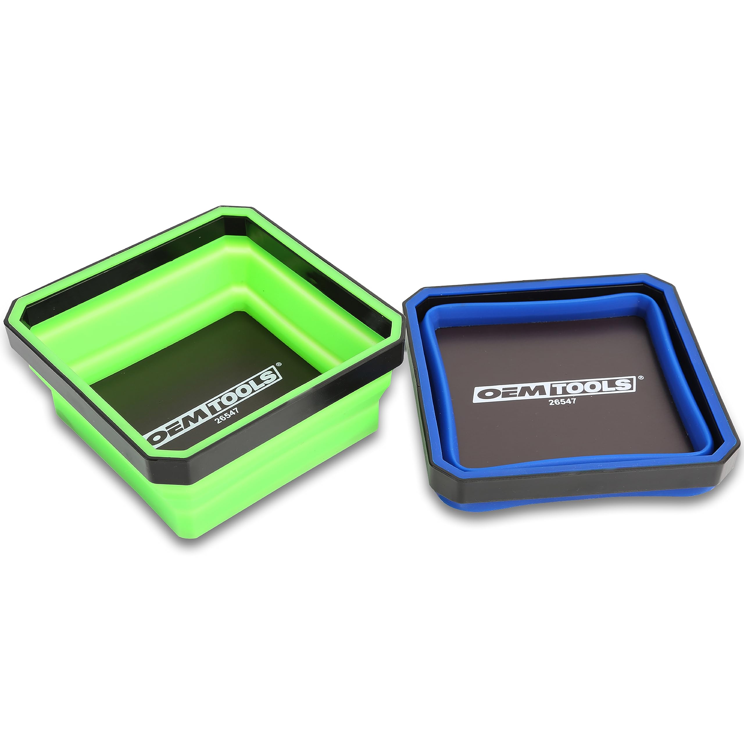 OEMTOOLS Magnetic Tool Trays - 4-Pc Set -8 OEMTOOLS Magnetic Tool Trays - 4-Pc Set -8