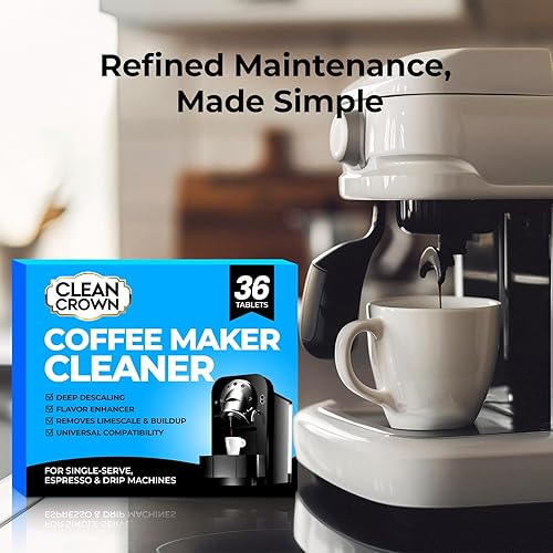 Miniatura 2 de Limpiador de cafetera (36 unidades), limpiador y descalcificador para cafetera, descalcificadores, pestañas descalcificadoras para máquina de café