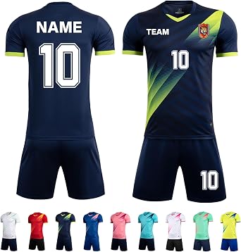 ORYG Custom Soccer Jerseys for Adult Personalized Boys Girls Soccer Team Uniforms with Name Number Logo Team Name