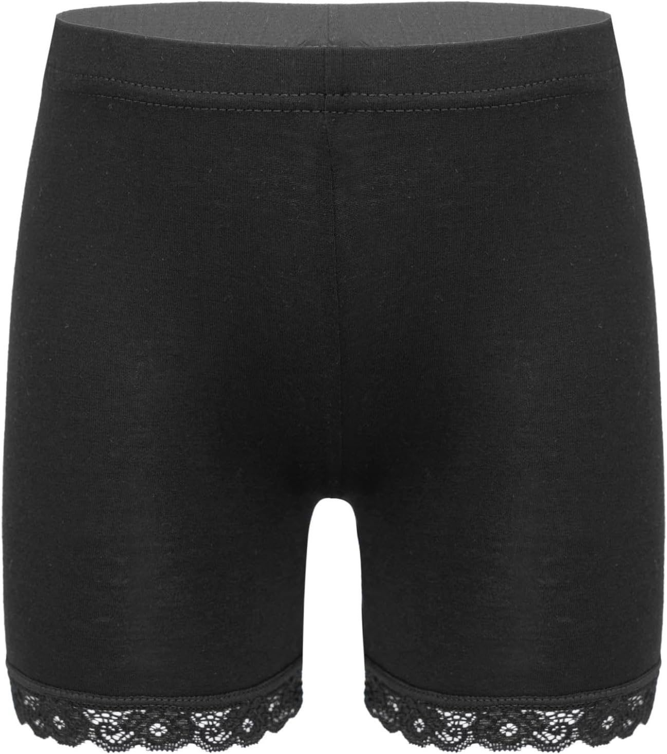 Shinsto Kids Girls 6 Packs Solid Color Safety Dance Shorts Stretchy Underskirt Pants Cycling Athletic Bottom