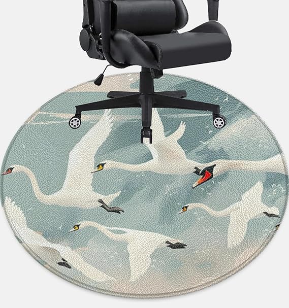 Computer Office Chair Mat Rug Gaming Desk Chair Mat for Hardwood Floor