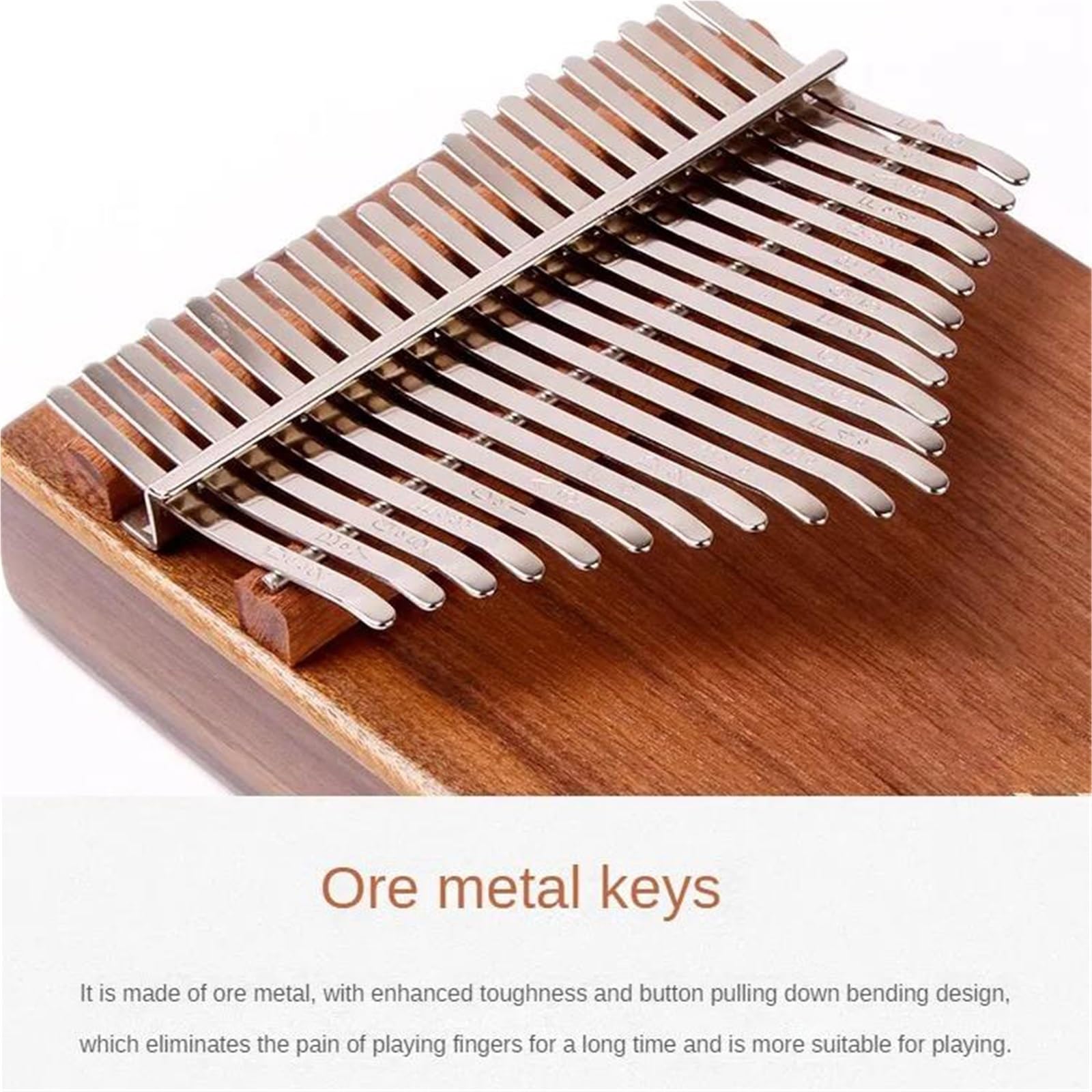 Fortepian Na Kciuk 17/21 Klawiszy Kalimba Instrument Klawiszowy Drewno Kalimbas Profesjonalne Akcesoria Do Instrumentów Muzycznych Początkujący Pianino Palcowe(17 keys1)