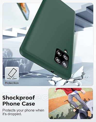 Miniatura 6 de LeYi Funda para teléfono Samsung Galaxy A42 5G A42 5G Funda para teléfono con 2 protectores de pantalla de vidrio templado para mujeres y hombres,