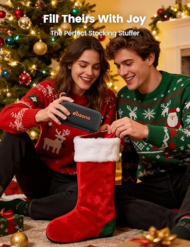 Miniatura 7 de Altavoz Bluetooth estéreo de 20 W sonido fuerte tiempo de reproducción de 30 horas, resistente al agua IPX5, altavoces inalámbricos portátiles,