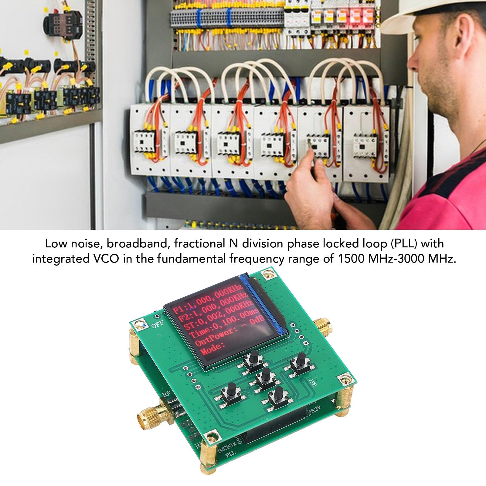 Amazon.com: PLL Development Board Wideband Fractional N Frequency