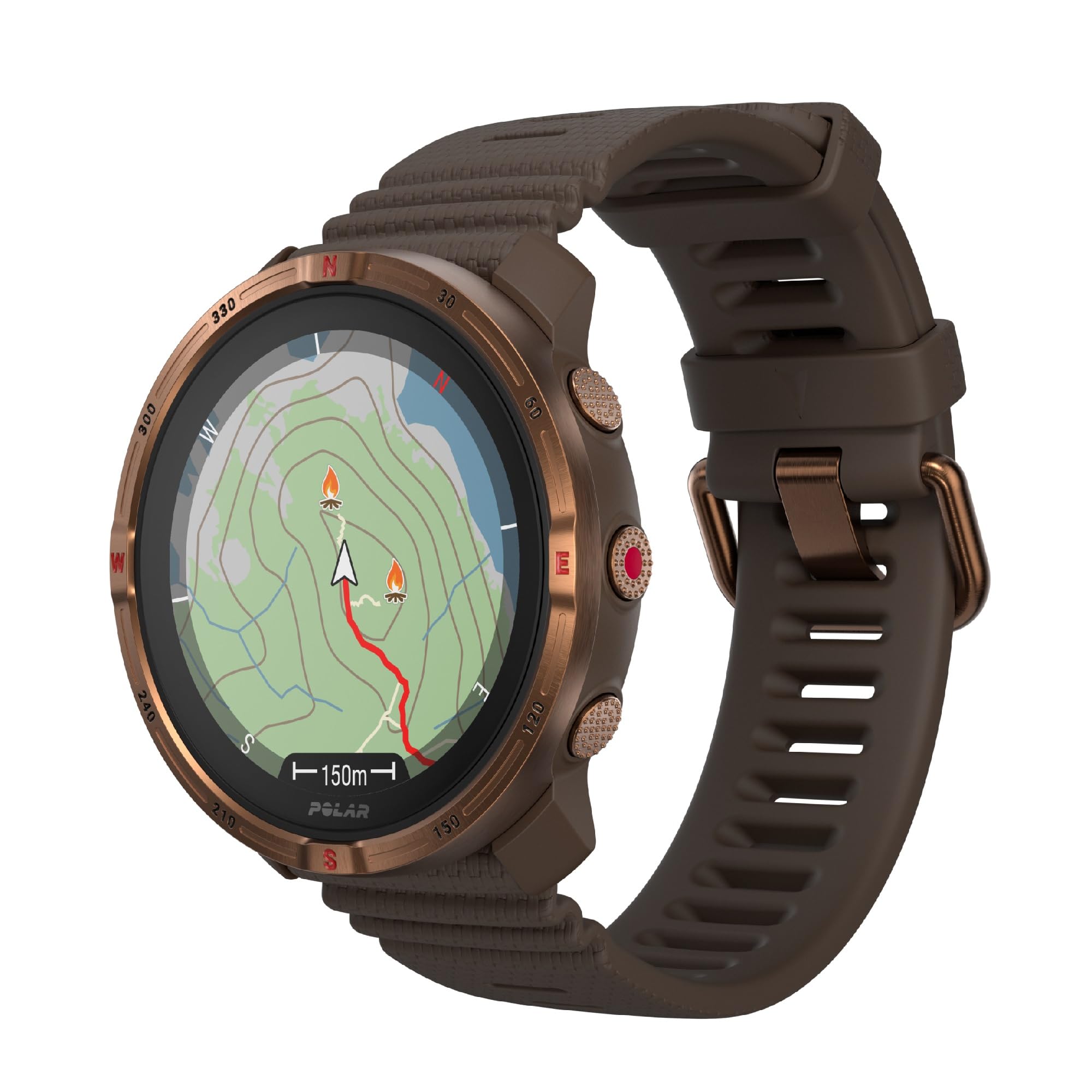 Polar Polar Grit X2 Outdoor Multisport GPS Watch – AMOLED Display, Offline Maps, Dual-Frequency GPS, Wrist ECG, Elixir Biosensing, Tra