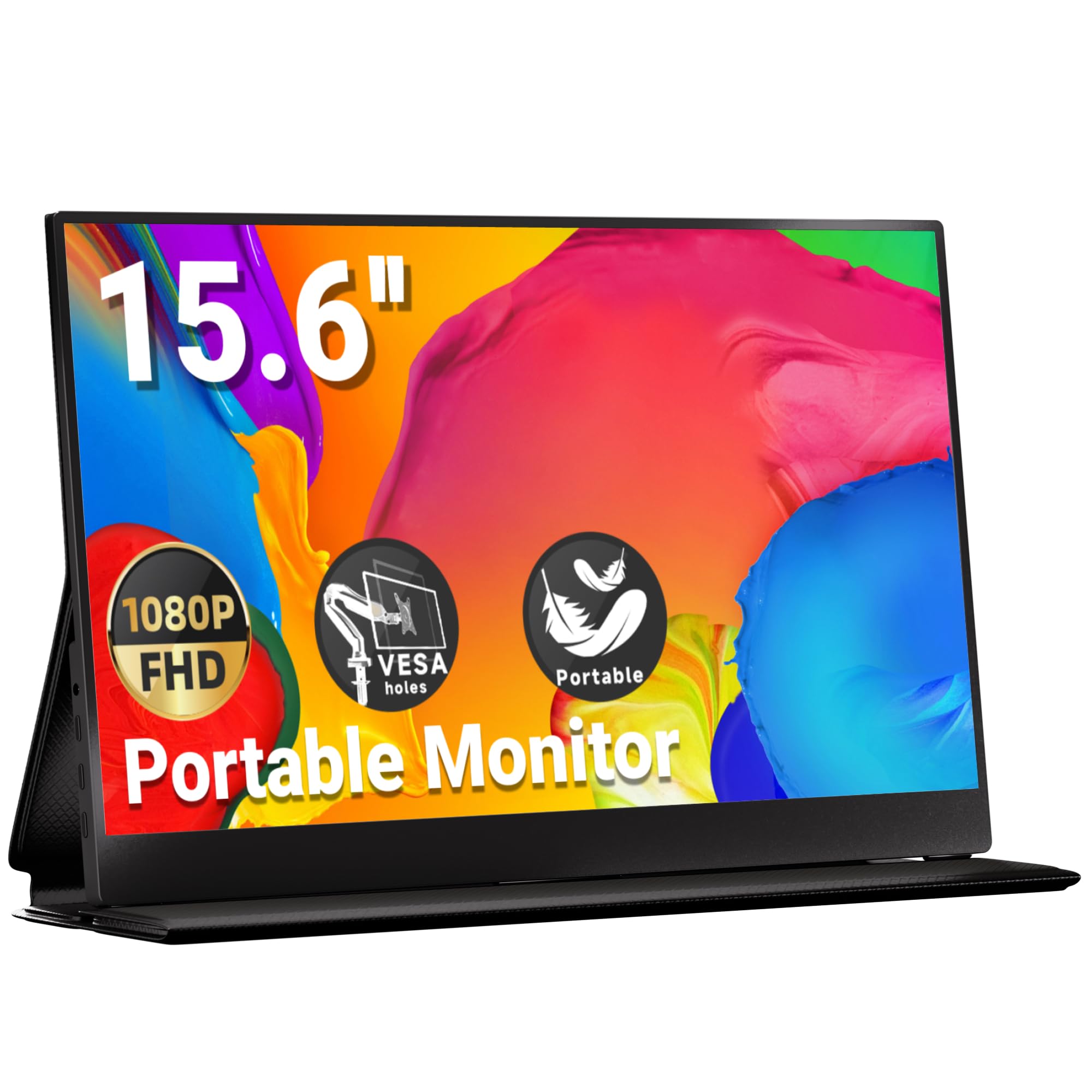 ingnok Portable Monitor 15.6インチFHD1080P Ingnok Portable Monitor, 15.6 Inch FHD 1080P Ultra-Slim Laptop