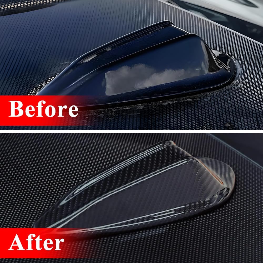 AeroBon Dry Carbon Fiber Antenna Cover Compatible with 2023-2026 BMW 2 Series G42 Coupe G87 M2, 3 Series G20 Sedan (LCI) G80 M3, 4 Series G22 Coupe G82 M4 Shark Fin Antenna Cover Cap