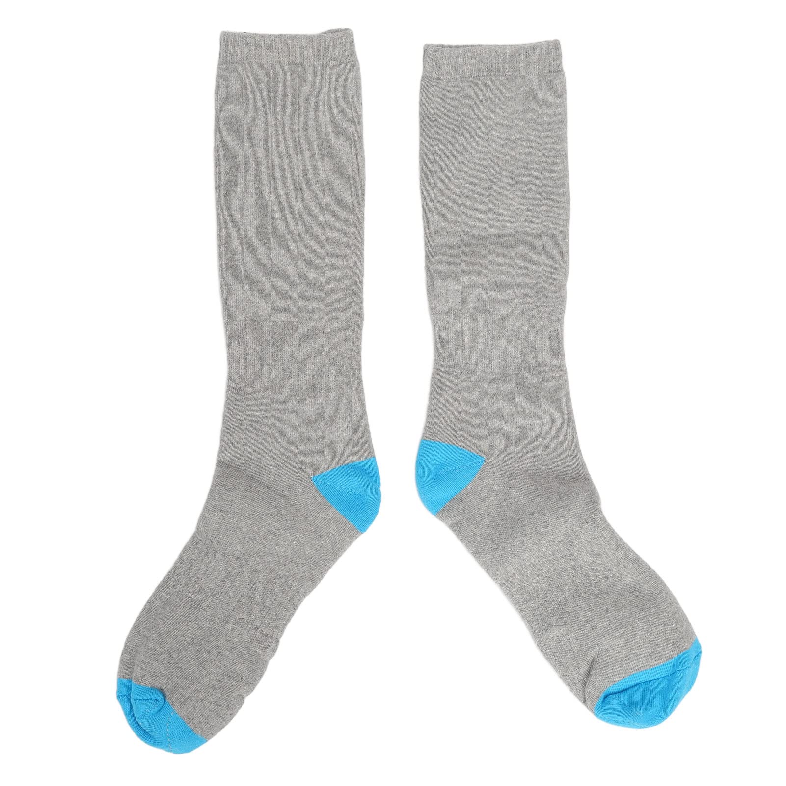 Calcetines calefactores eléctricos, temperatura ajustable de 3 velocidades para personas al aire libre, alta elasticidad, lavables, recargables a pilas