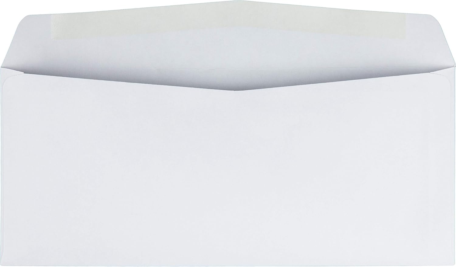 Commercial #10 White Envelopes, 9.5" x 4.12", 24lb. - 500 Pack