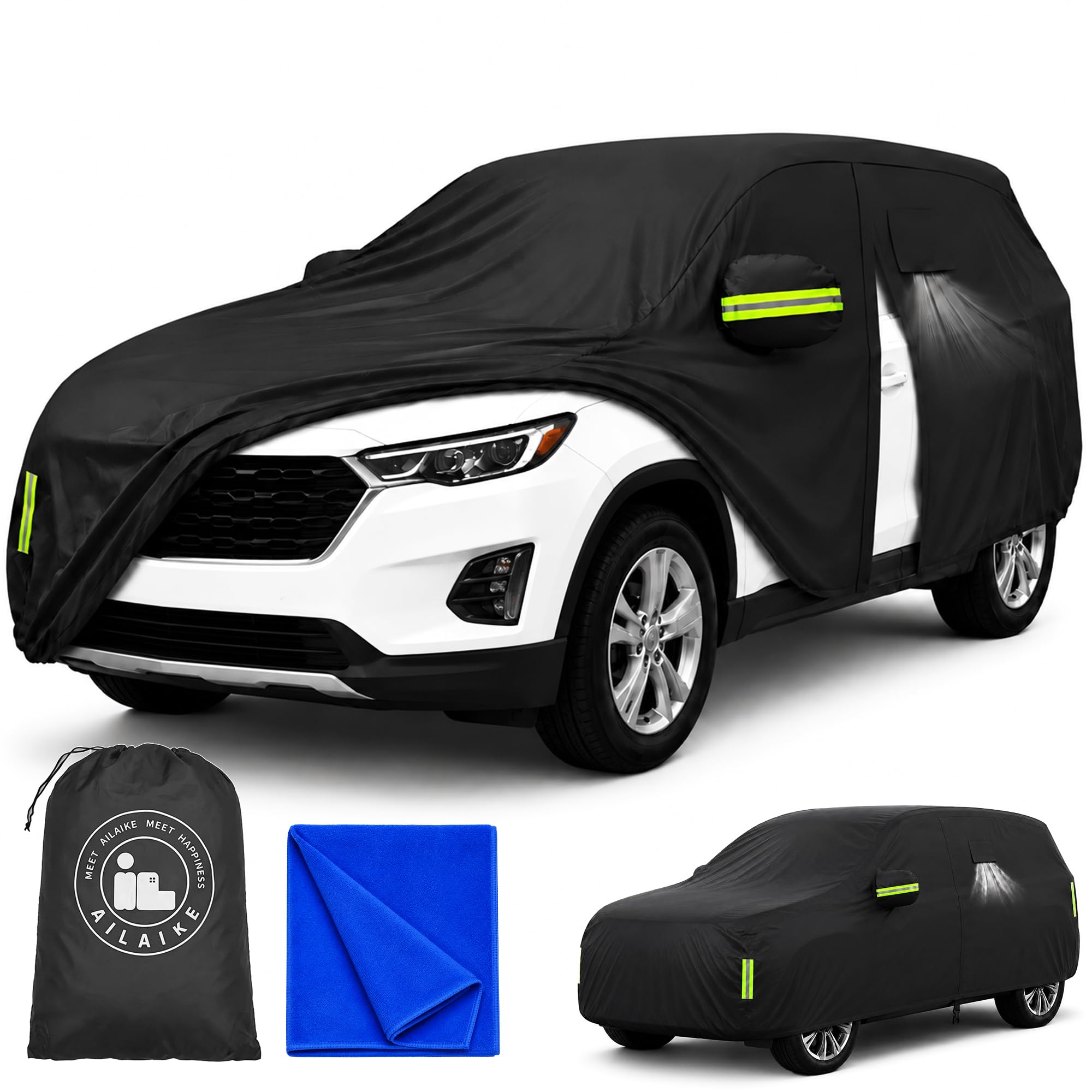 Car Cover Waterproof All Weather Custom Fit for Chevy Equinox.