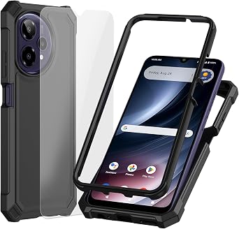 Ailiber for AT&T Verge 2 Case, Cricket Icon Plus 2026 Phone Case Slim-Black