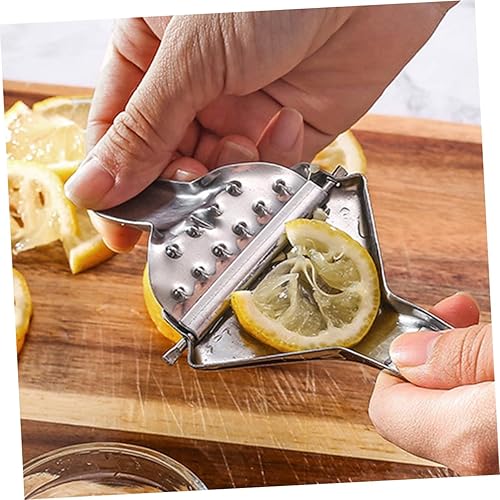 Miniatura 6 de DECHOUS Exprimidor de limón de mano Exprimidor manual para jugo de frutas fácil de usar Juicer Prensa de acero inoxidable