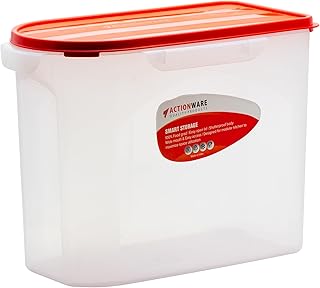 ACTIONWARE Super Storage Large (14.5 LTR.) Modular Multi-Purpose Plastic Container and storage with Lid (Pack 1)