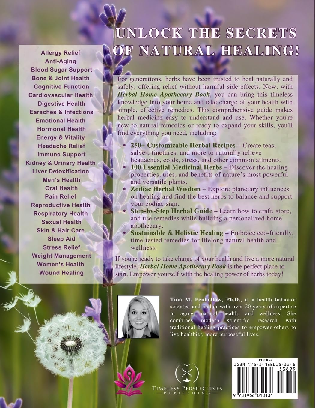 Herbal Home Apothecary Book: 350+ Medicinal Plants and Herbal Remedies for Natural Healing and Wellness - Full Color Edition