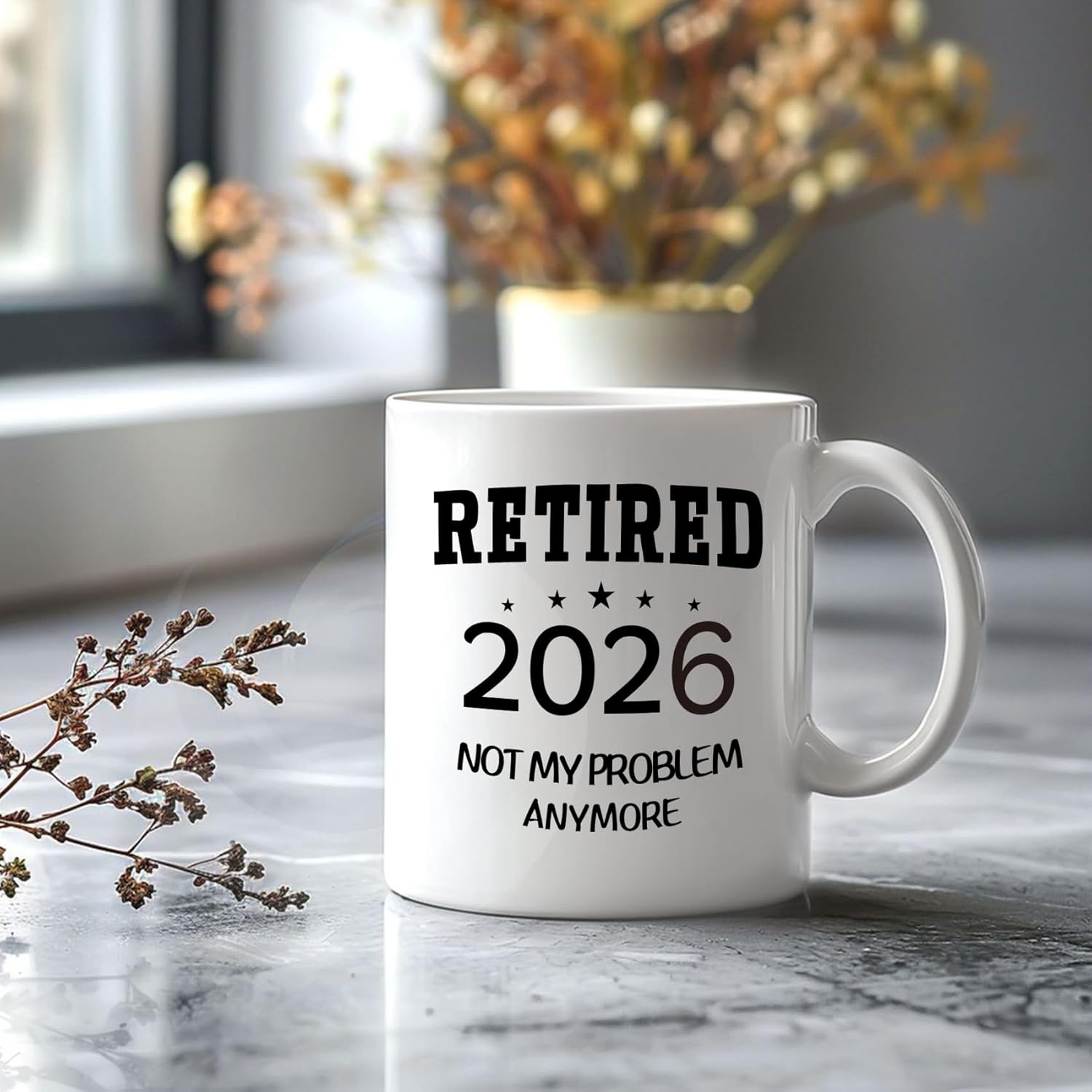 Retirement Gift for Men Women, Retired Not My Problem Anymore Coffee Mug, Unique Going Away Present for Boss Coworker Farewell Goodbye Gift, Novelty Ceramic Mug 11 Oz -44 - Image 5